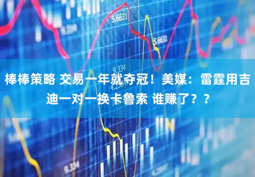 棒棒策略 交易一年就夺冠！美媒：雷霆用吉迪一对一换卡鲁索 谁赚了？？
