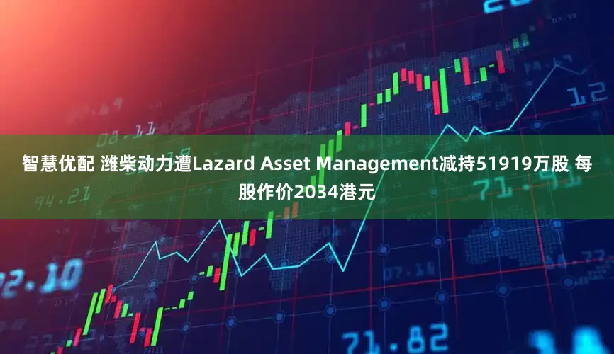 智慧优配 潍柴动力遭Lazard Asset Management减持51919万股 每股作价2034港元